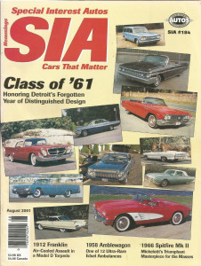 SPECIAL-INTEREST AUTOS 2001 AUG - METROPOLITAN,SPITFIRE